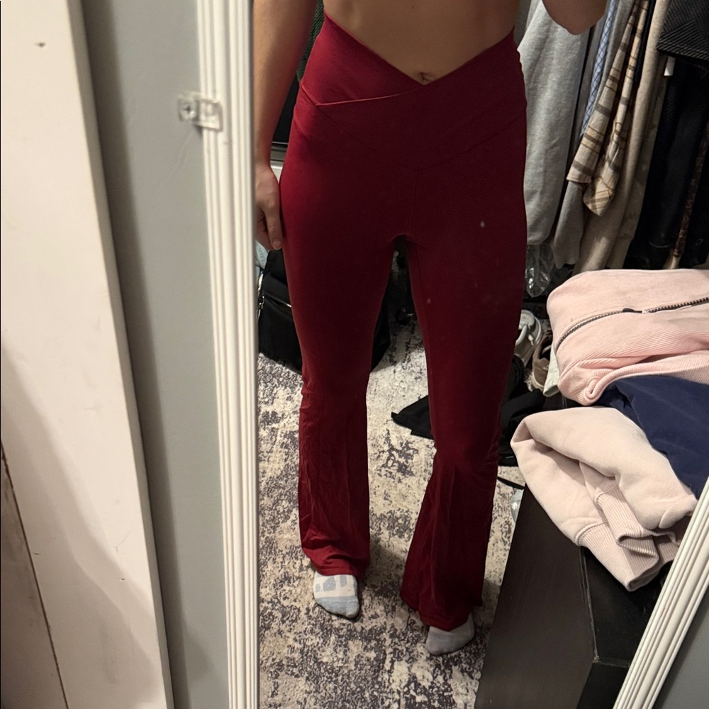 Aerie crossover leggings